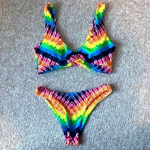 Zaful Rainbow Bikini